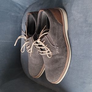 Nunn Bush Barklay Men's Canvas Oxford Gunmetal (9)